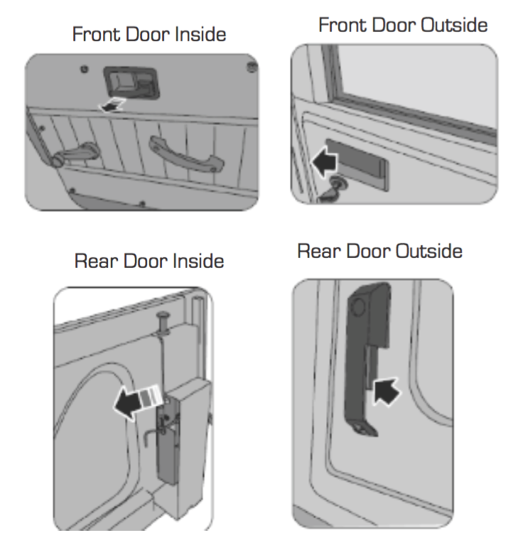 open door outside